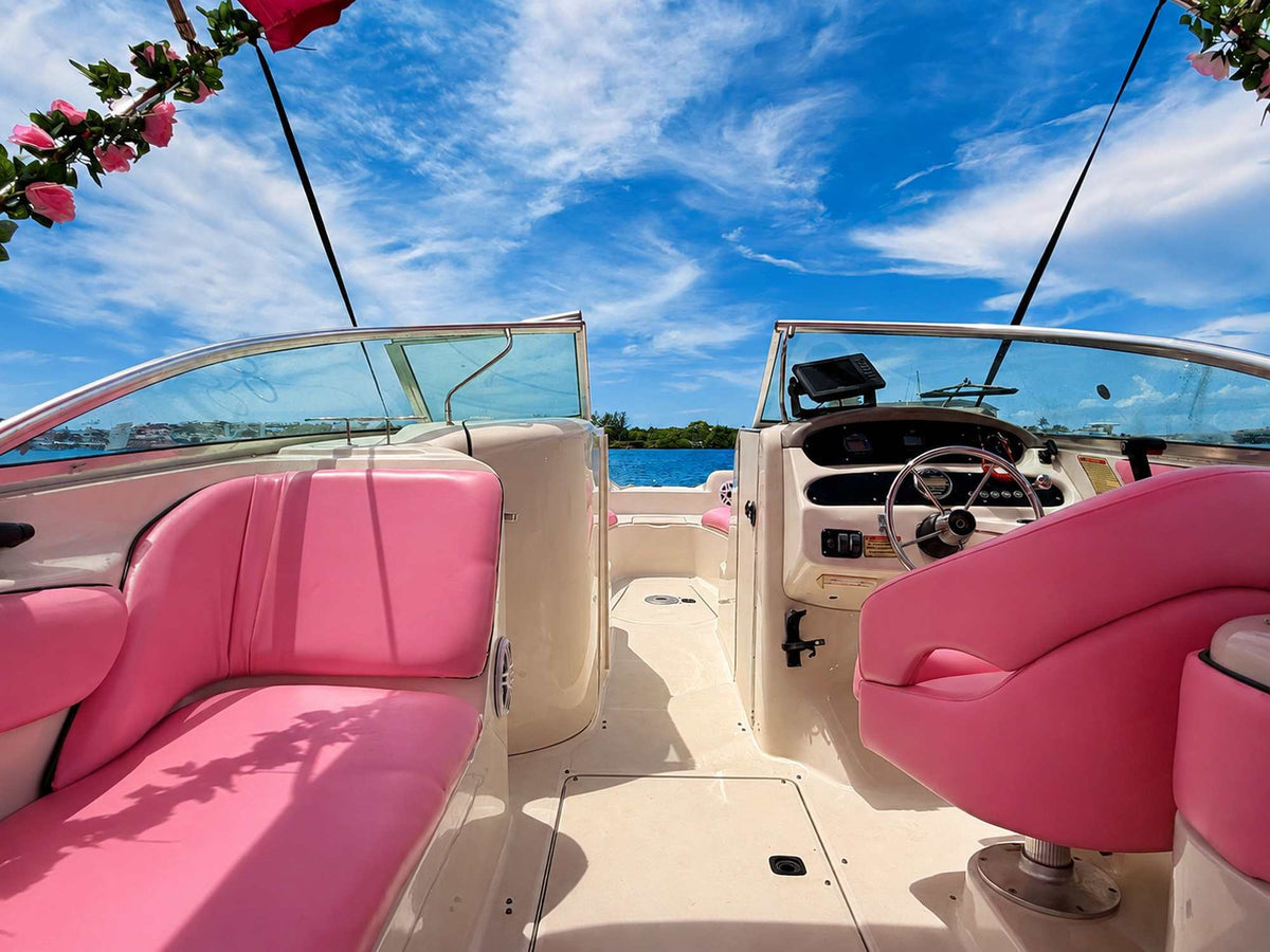 30ft Sea Ray Pink