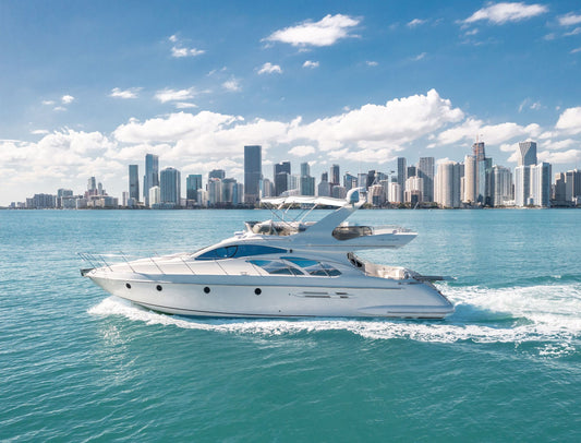 60ft Azimut White