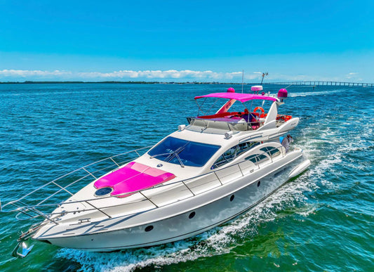 60ft Azimut Pink