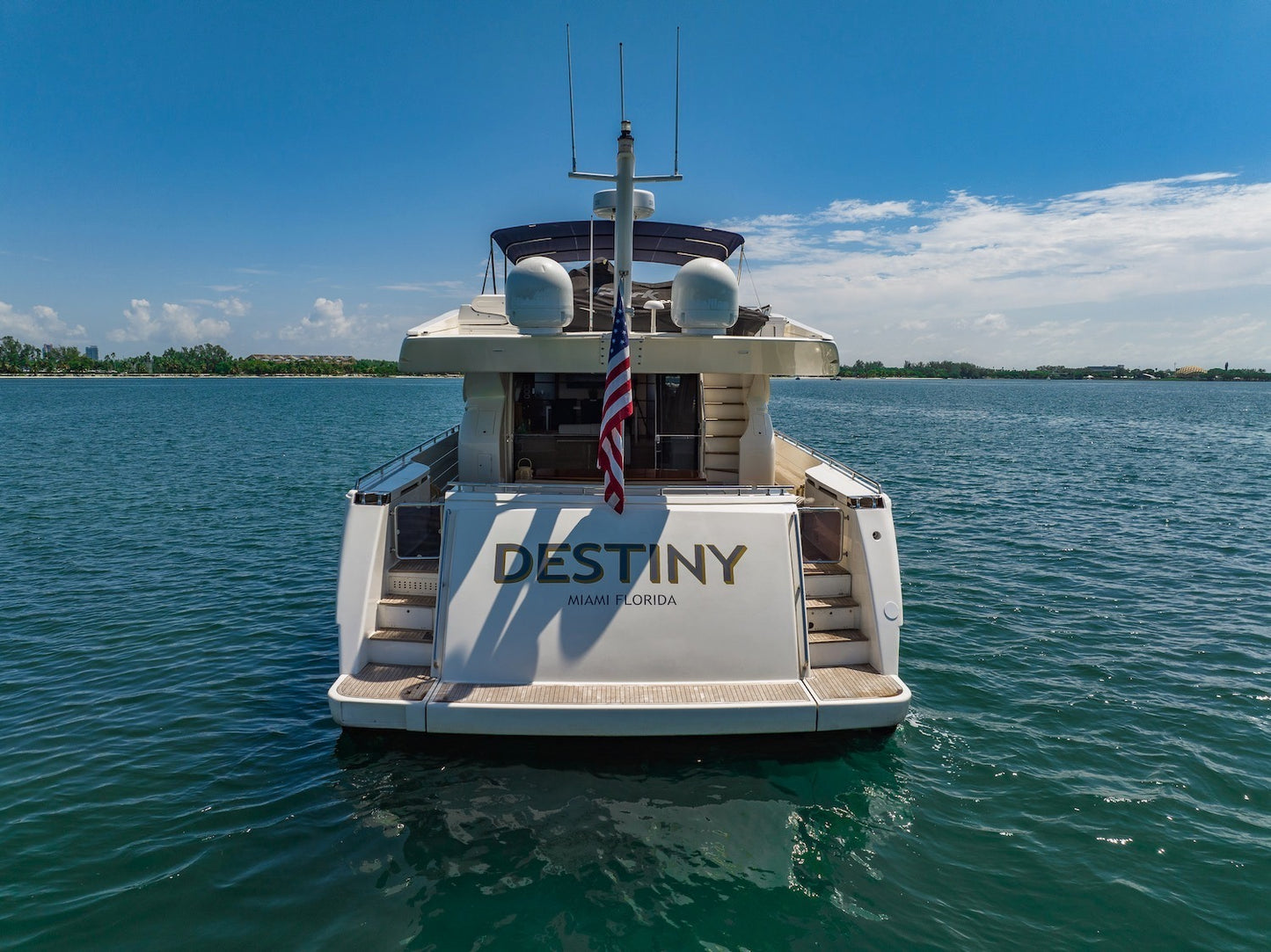 85ft Ferreti Destiny (NYE Fireworks Show)