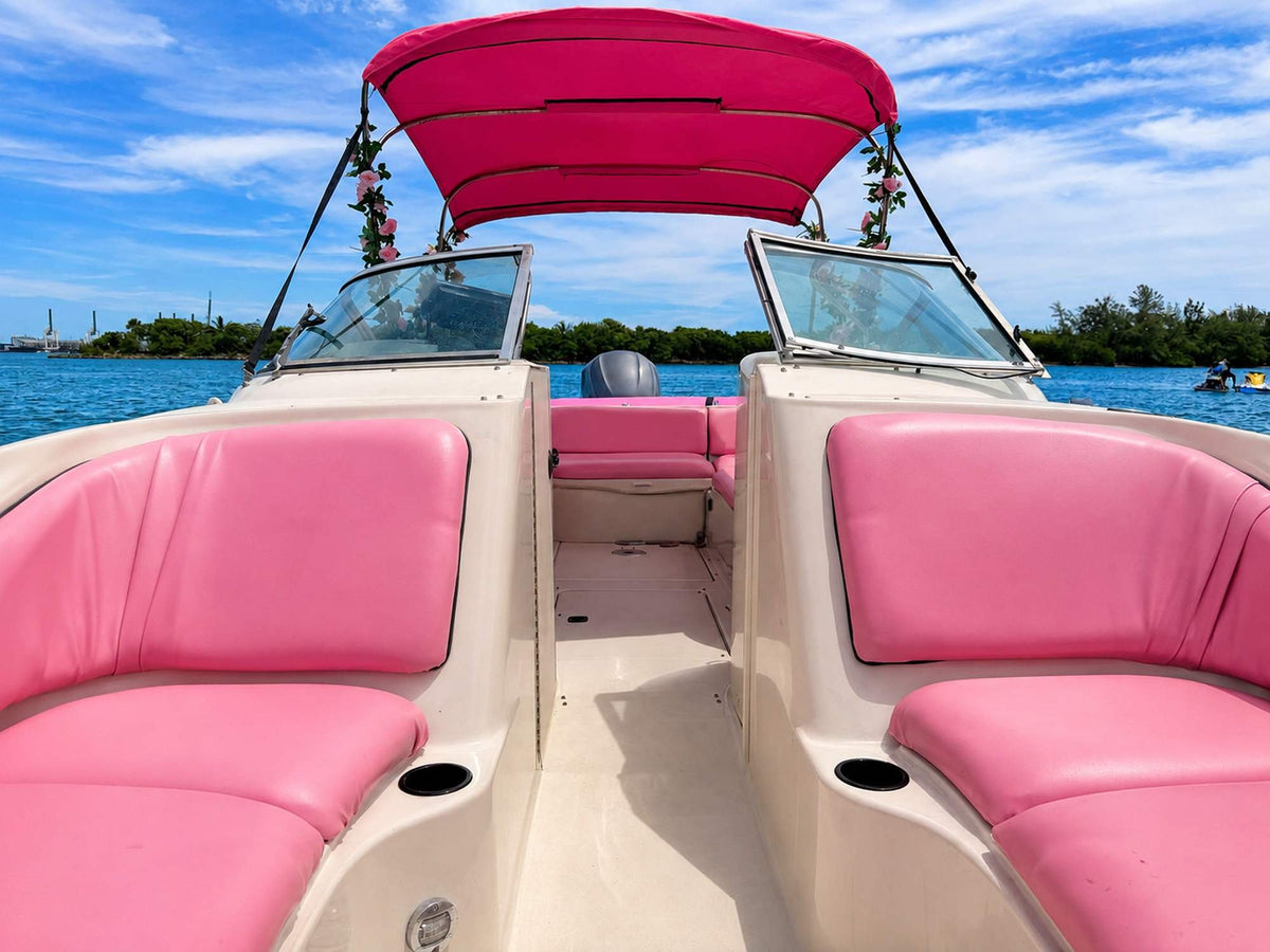 30ft Sea Ray Pink