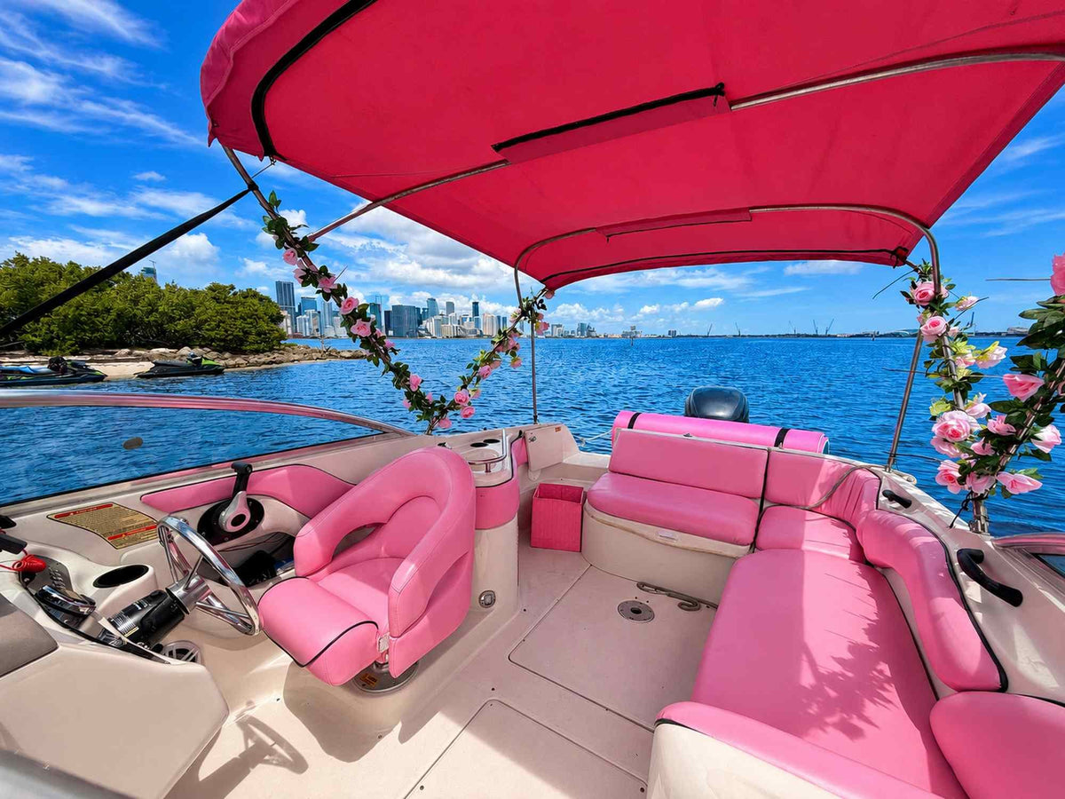 30ft Sea Ray Pink