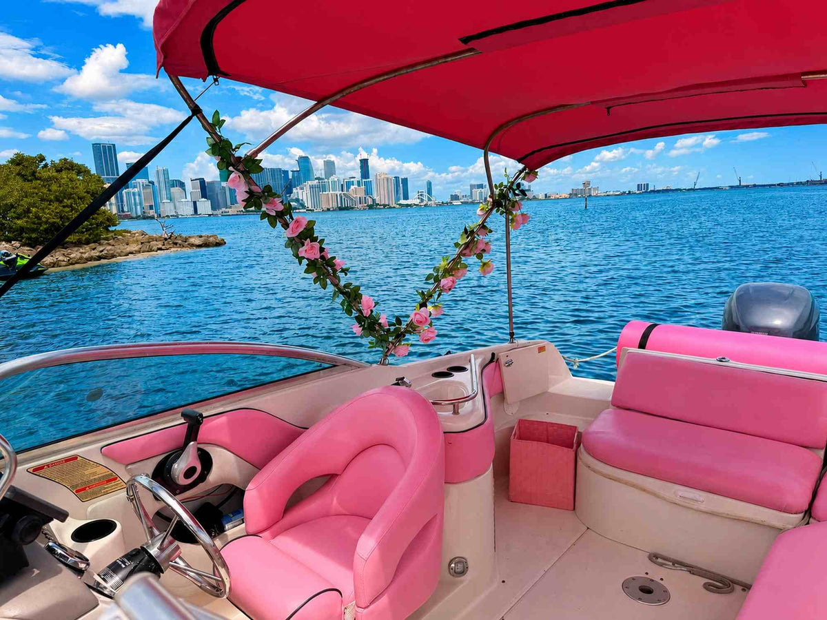 30ft Sea Ray Pink
