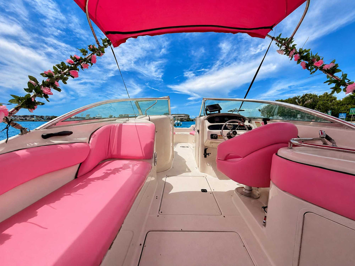 30ft Sea Ray Pink