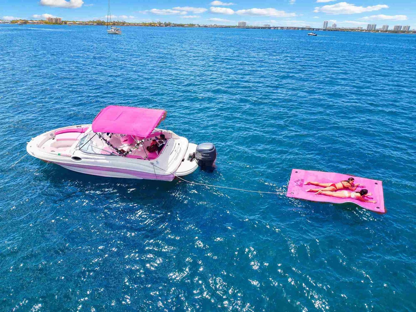 30ft Sea Ray Pink