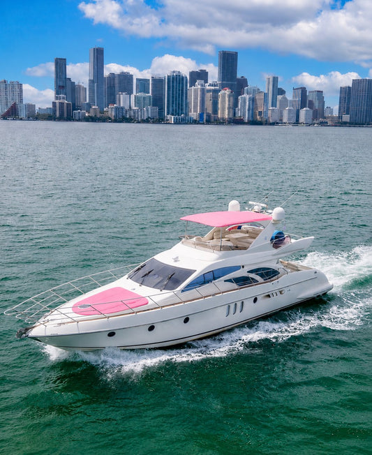 70ft Azimut Pink