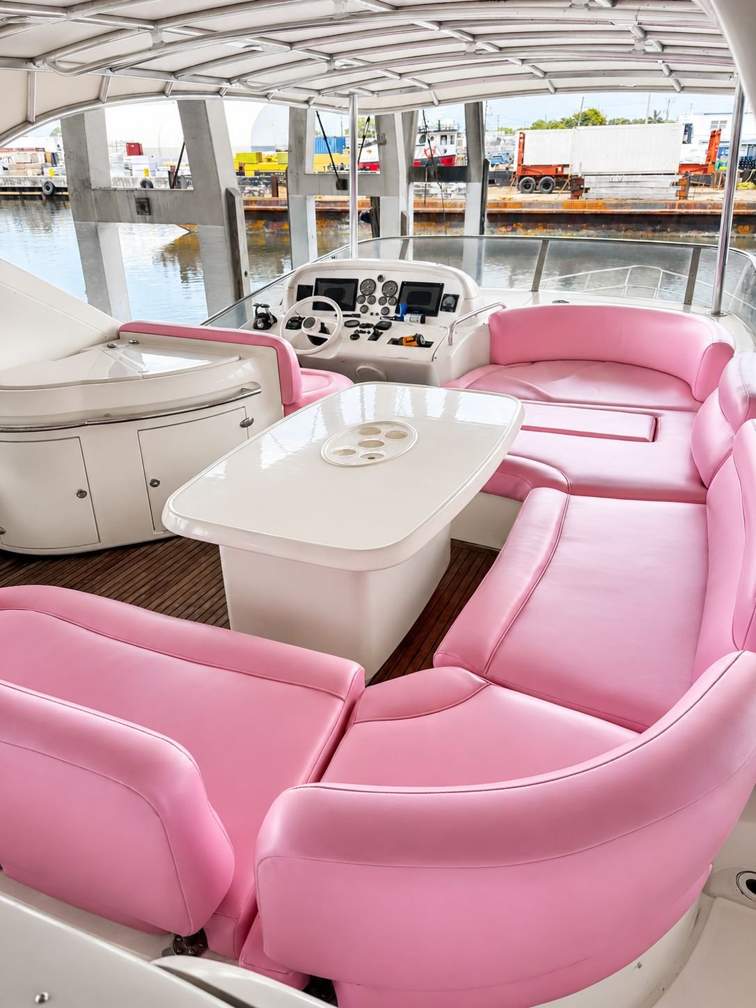 70ft Azimut Pink
